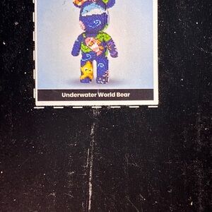 Underwater World Bear Plush Toy - Blue Multicolor teddy blocks